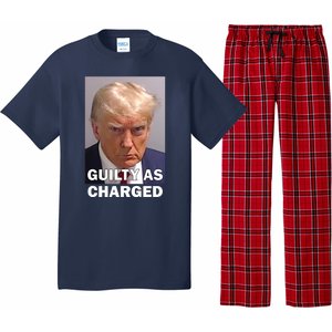 Guilty As Charge Trump Mugshot Pajama Set