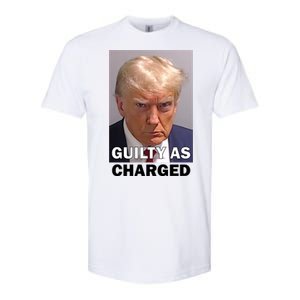 Guilty As Charge Trump Mugshot Softstyle CVC T-Shirt