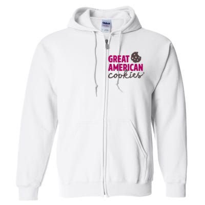 Great American Cookies Full Zip Hoodie