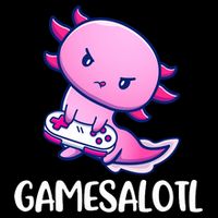 Gamesalotl Axolotl Cute Playing Video Game City Backpack