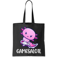 Gamesalotl Axolotl Cute Playing Video Game Bag