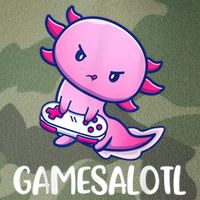 Gamesalotl Axolotl Cute Playing Video Game Legacy Tie Dye Trucker Hat