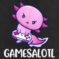 Gamesalotl Axolotl Cute Playing Video Game Cool Comfort Performance Bucket Hat