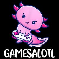 Gamesalotl Axolotl Cute Playing Video Game Toddler T-Shirt