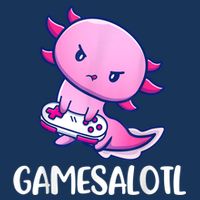 Gamesalotl Axolotl Cute Playing Video Game Infant Baby Jersey Bodysuit