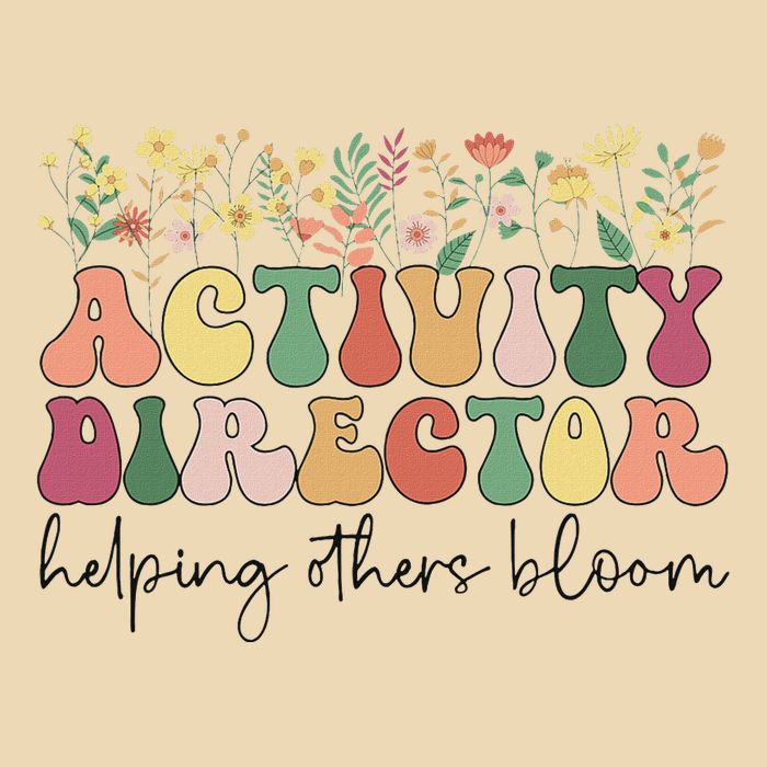 Groovy Activity Director Activity Professional Week Bag