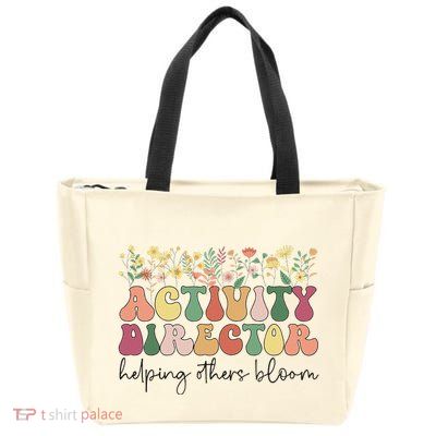 Groovy Activity Director Activity Professional Week Zip Tote Bag