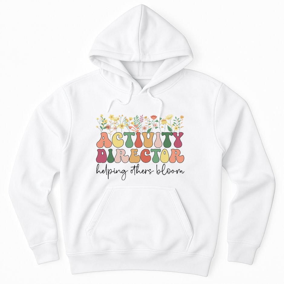 Groovy Activity Director Activity Professional Week Hoodie