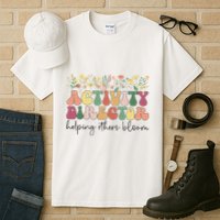 Groovy Activity Director Activity Professional Week Tall T-Shirt