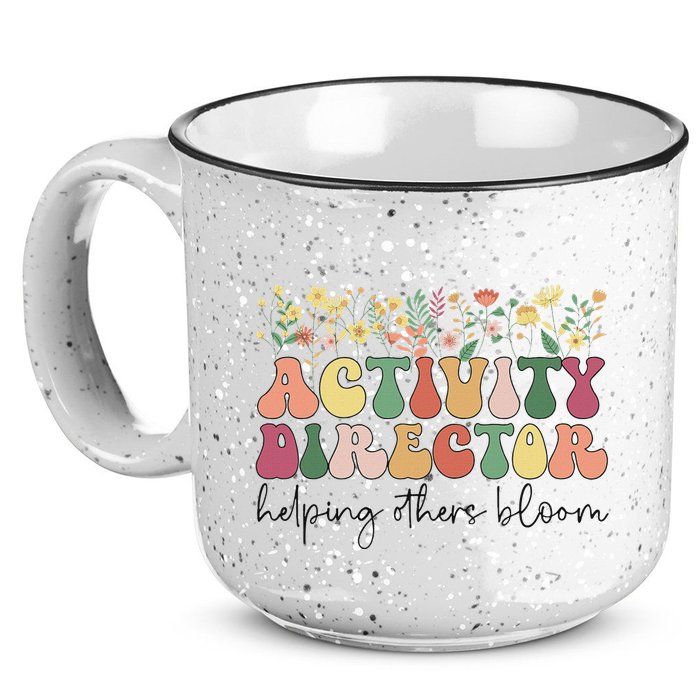 Groovy Activity Director Activity Professional Week 15oz Campfire Ceramic Mug
