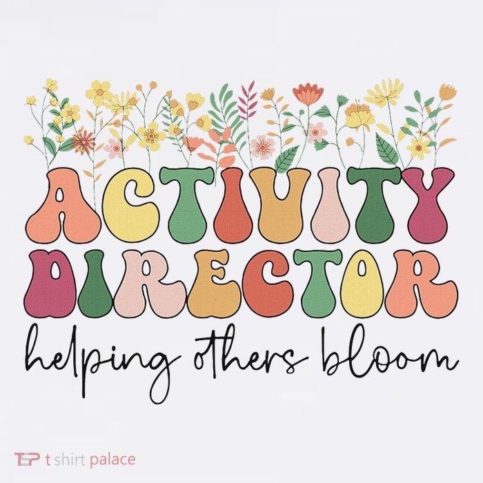 Groovy Activity Director Activity Professional Week Flatbill Hat