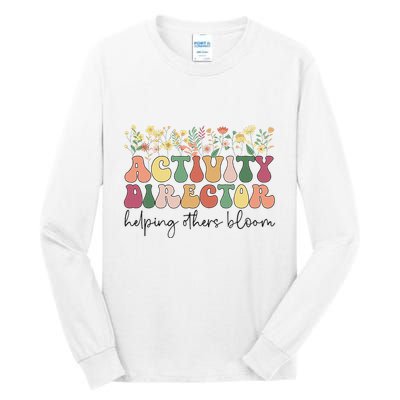 Groovy Activity Director Activity Professional Week Tall Long Sleeve T-Shirt