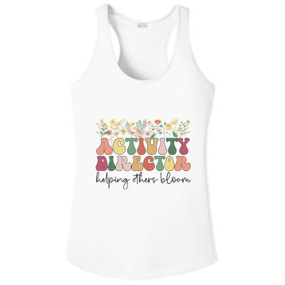 Groovy Activity Director Activity Professional Week Ladies PosiCharge Competitor Racerback Tank
