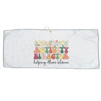 Groovy Activity Director Activity Professional Week Large Microfiber Waffle Golf Towel