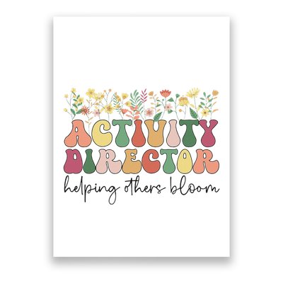 Groovy Activity Director Activity Professional Week Poster