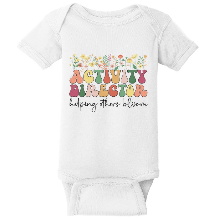 Groovy Activity Director Activity Professional Week Baby Bodysuit