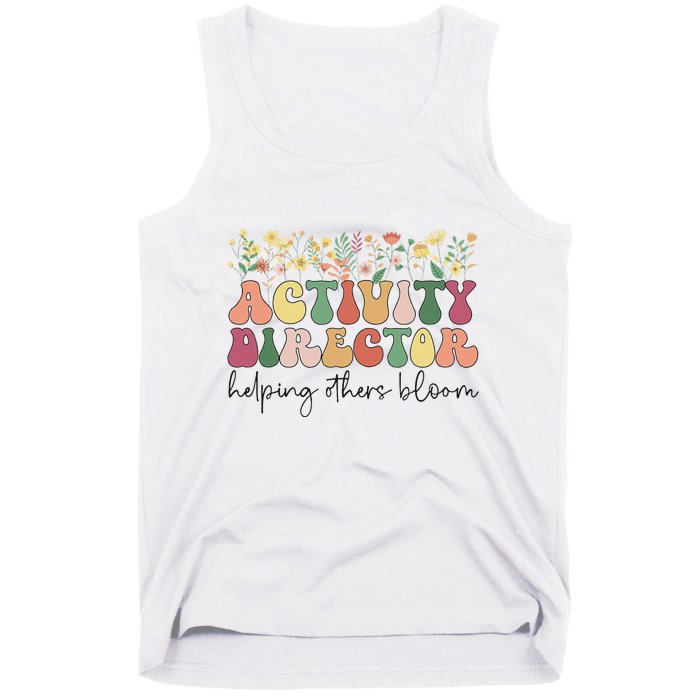 Groovy Activity Director Activity Professional Week Tank Top