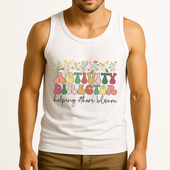 Groovy Activity Director Activity Professional Week Tank Top