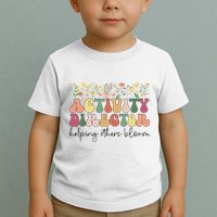 Groovy Activity Director Activity Professional Week Toddler T-Shirt