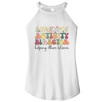 Groovy Activity Director Activity Professional Week Women's Perfect Tri Rocker Tank