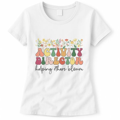 Groovy Activity Director Activity Professional Week Womens T-Shirt