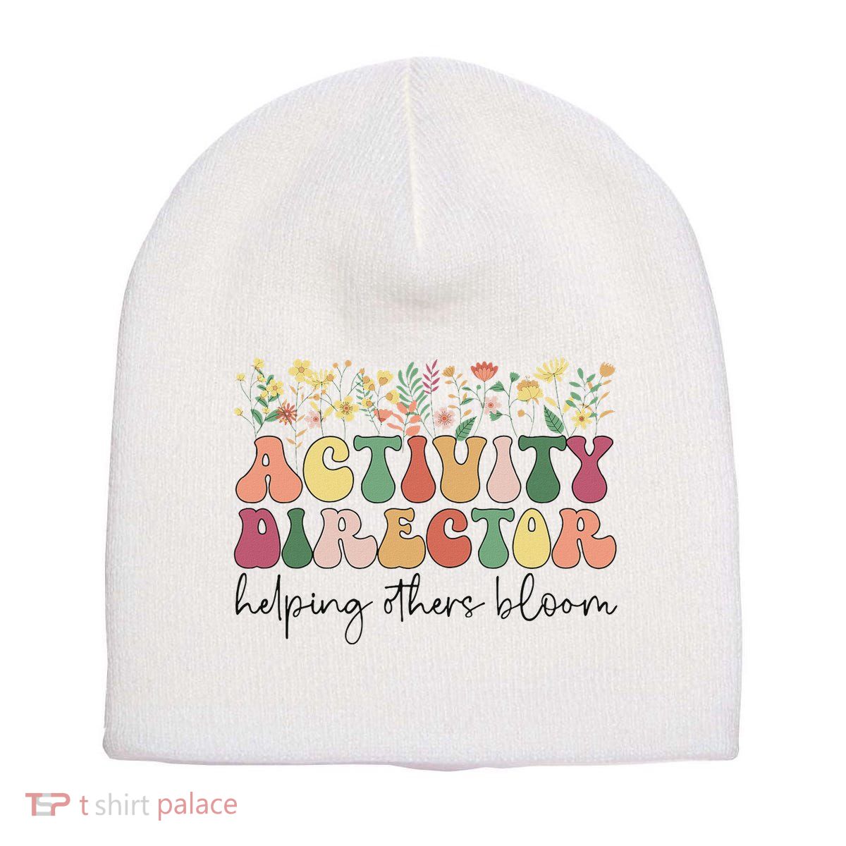 Groovy Activity Director Activity Professional Week Short Acrylic Beanie