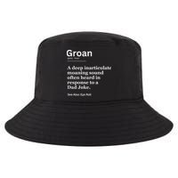 Groan A Deep Inarticulate Moaning Sound Heard After Dad Cool Comfort Performance Bucket Hat