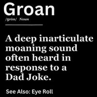 Groan A Deep Inarticulate Moaning Sound Heard After Dad Sustainable Bucket Hat