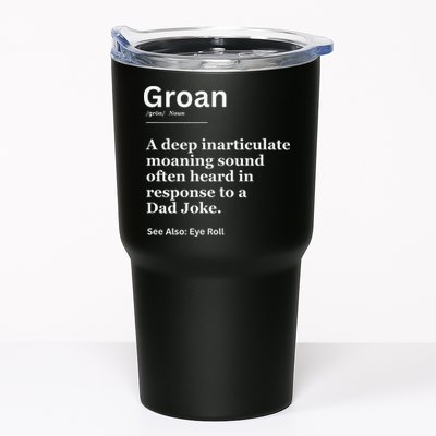 Groan A Deep Inarticulate Moaning Sound Heard After Dad Tumbler