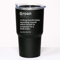 Groan A Deep Inarticulate Moaning Sound Heard After Dad Tumbler