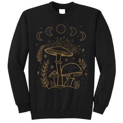 Goblincore Aesthetic Dark Academia Cottagecore Mushroom Sweatshirt