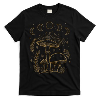 Goblincore Aesthetic Dark Academia Cottagecore Mushroom T-Shirt