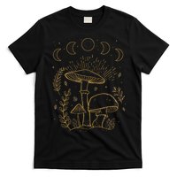 Goblincore Aesthetic Dark Academia Cottagecore Mushroom T-Shirt