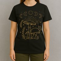 Goblincore Aesthetic Dark Academia Cottagecore Mushroom T-Shirt