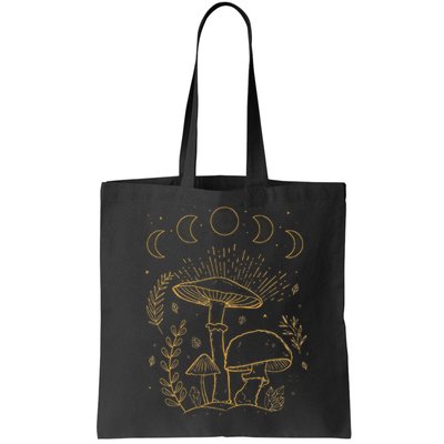 Goblincore Aesthetic Dark Academia Cottagecore Mushroom Bag