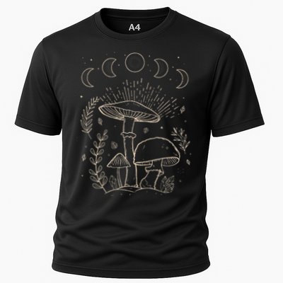 Goblincore Aesthetic Dark Academia Cottagecore Mushroom Performance Shirt