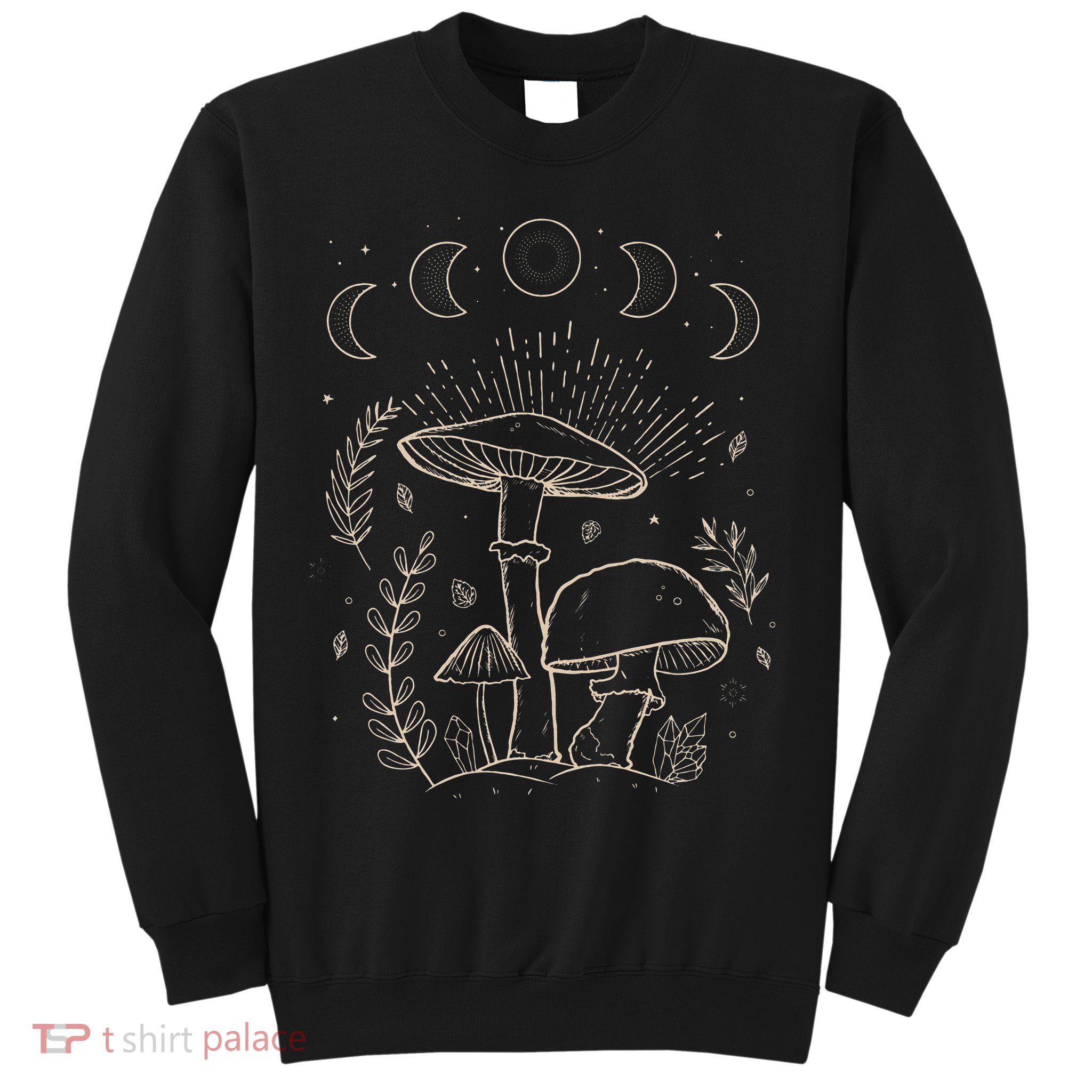 Goblincore Aesthetic Dark Academia Cottagecore Mushroom Sweatshirt