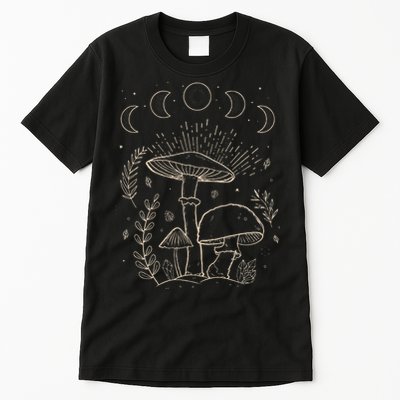 Goblincore Aesthetic Dark Academia Cottagecore Mushroom Tall T-Shirt