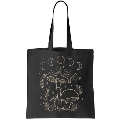 Goblincore Aesthetic Dark Academia Cottagecore Mushroom Bag
