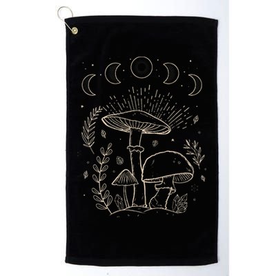 Goblincore Aesthetic Dark Academia Cottagecore Mushroom Golf Towel