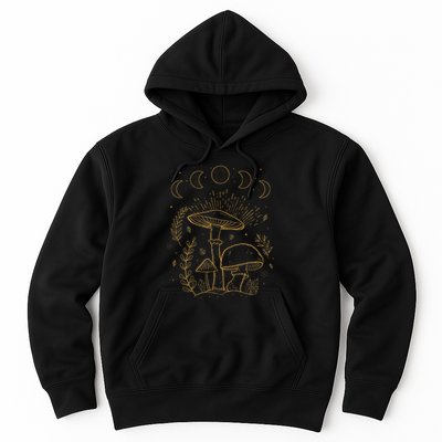 Goblincore Aesthetic Dark Academia Cottagecore Mushroom Hoodie