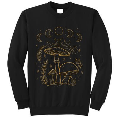 Goblincore Aesthetic Dark Academia Cottagecore Mushroom Sweatshirt