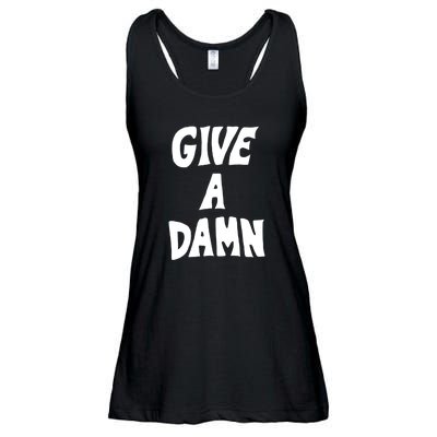 Give A Damn Ladies Essential Flowy Tank