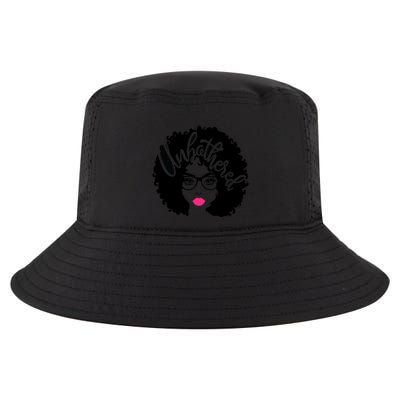 Gift Afro Diva Pink Lips Melanin Black Magic Unbothered Meaningful Gift Cool Comfort Performance Bucket Hat