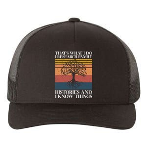 Genealogy Ancestry Dna Genealogist Family Tree Maker Yupoong Adult 5-Panel Trucker Hat