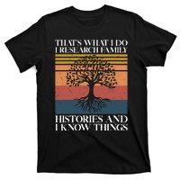 Genealogy Ancestry Dna Genealogist Family Tree Maker T-Shirt