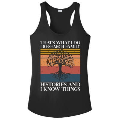 Genealogy Ancestry Dna Genealogist Family Tree Maker Ladies PosiCharge Competitor Racerback Tank