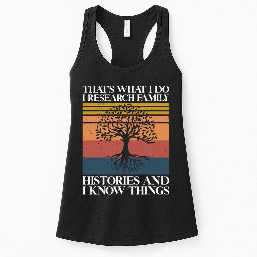 Genealogy Ancestry Dna Genealogist Family Tree Maker Womens Tank Top