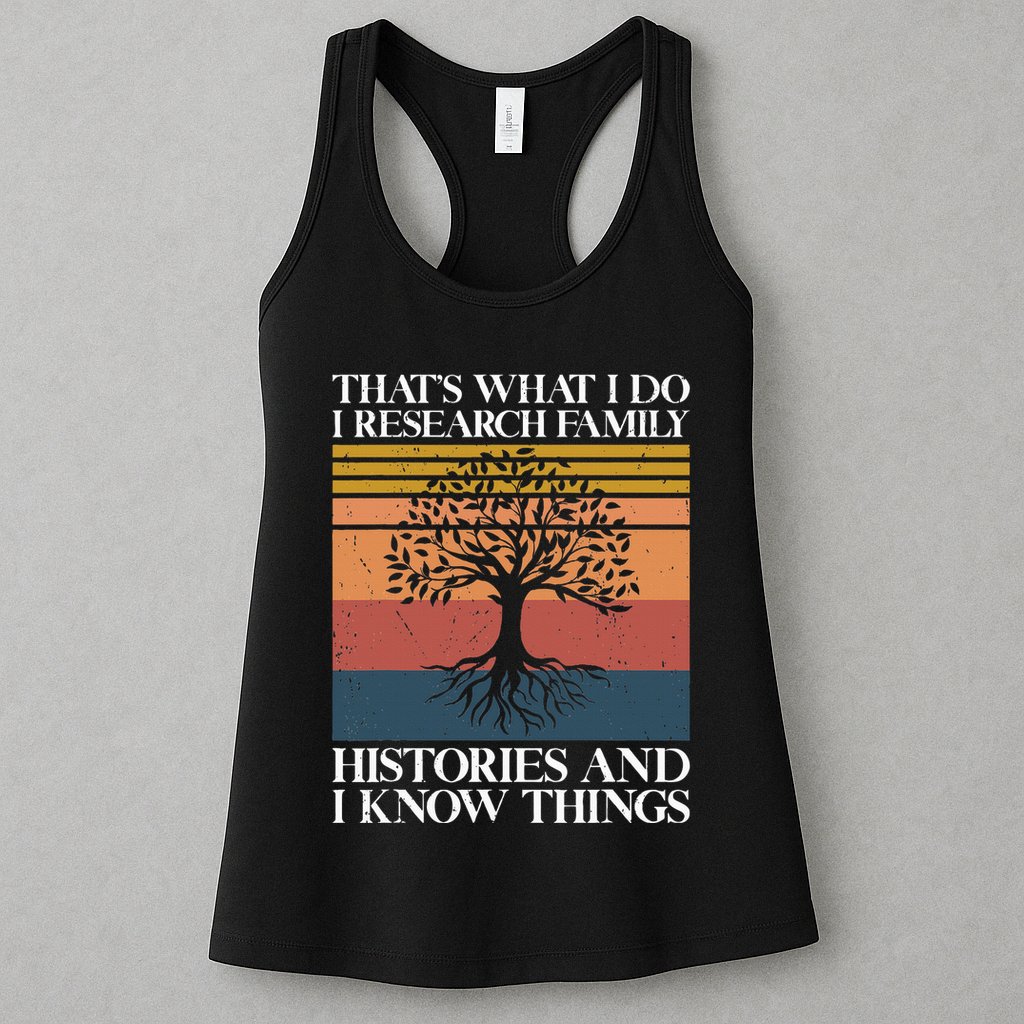 Genealogy Ancestry Dna Genealogist Family Tree Maker Womens Tank Top