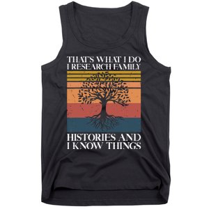 Genealogy Ancestry Dna Genealogist Family Tree Maker Tank Top